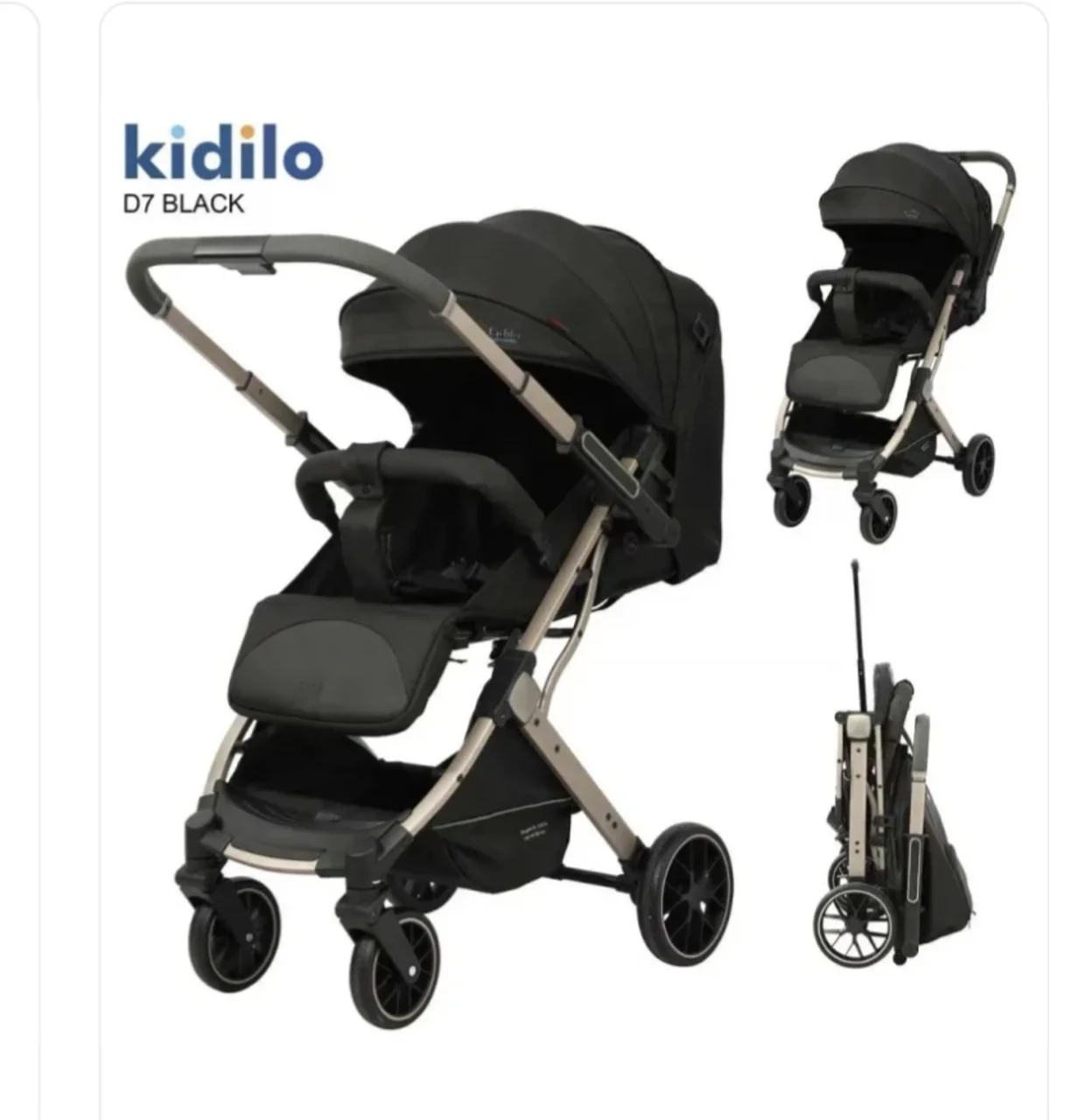 کالسکه چمدانی کیدیلو مدل kidilo D7