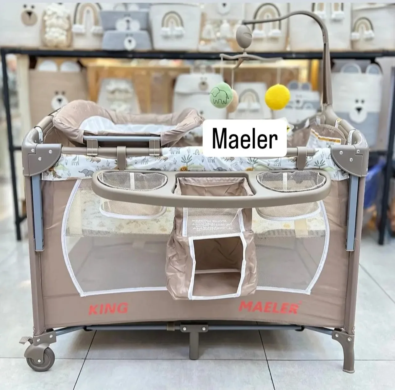 تخت وپارک مایلر maeler مدل کینگ
