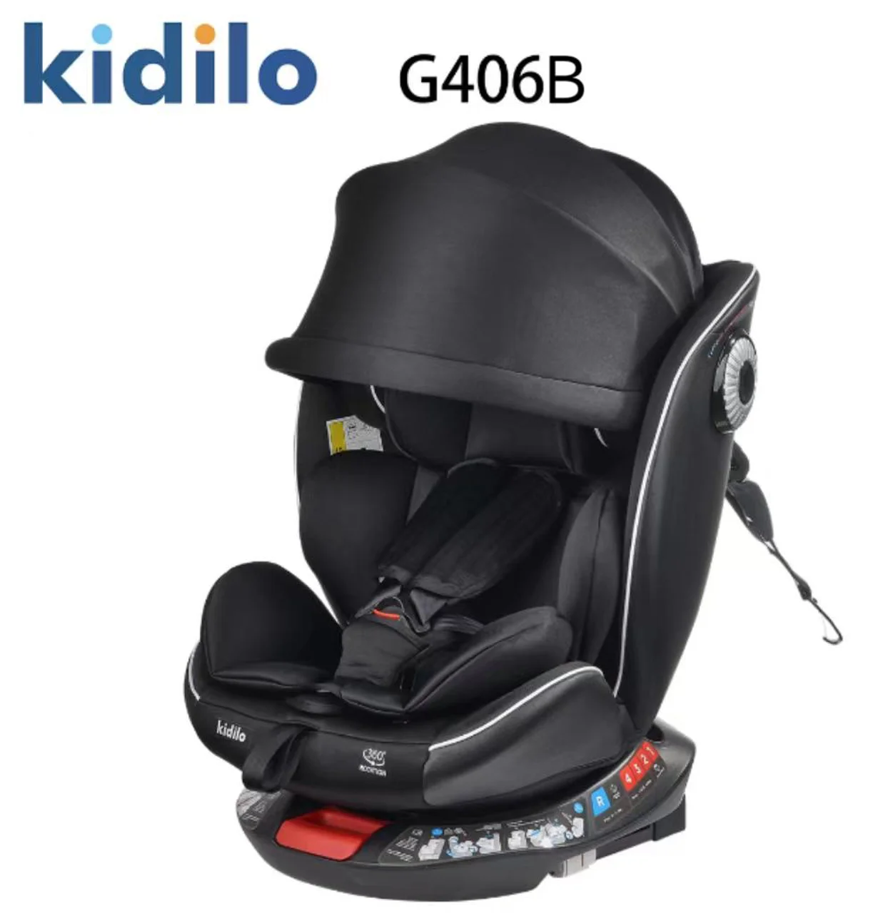 صندلی ماشین کیدیلو۳۶۰درجه سایبان دار G406B