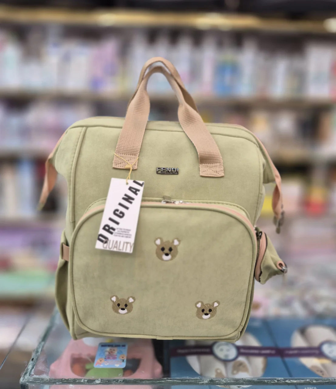 کوله پشتی تدی وساده فندی مخمل مازاراتی ترک fendi