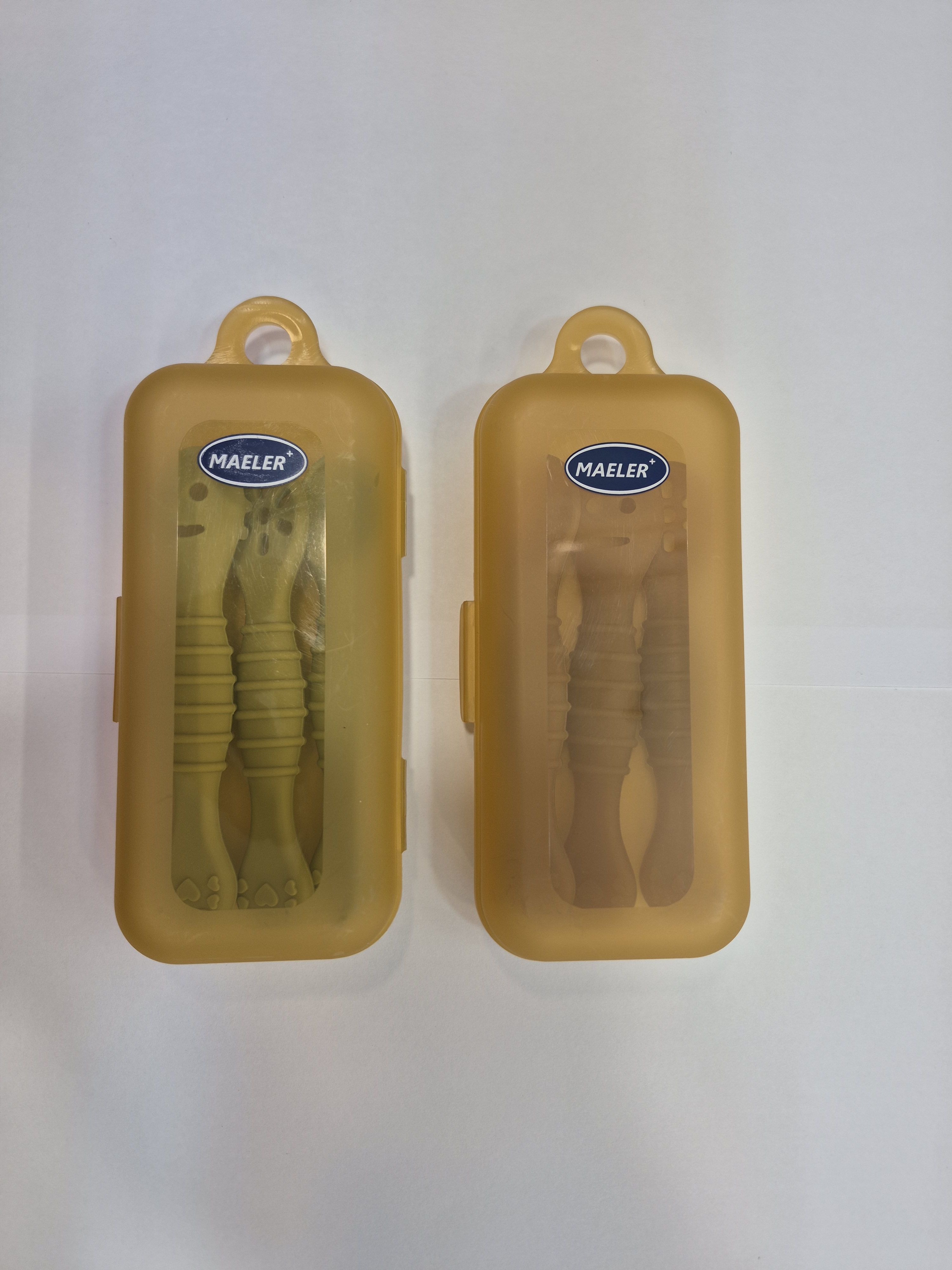 قاشق پری اسپون سیلیکونی کودک ۳عددی برند مایلر