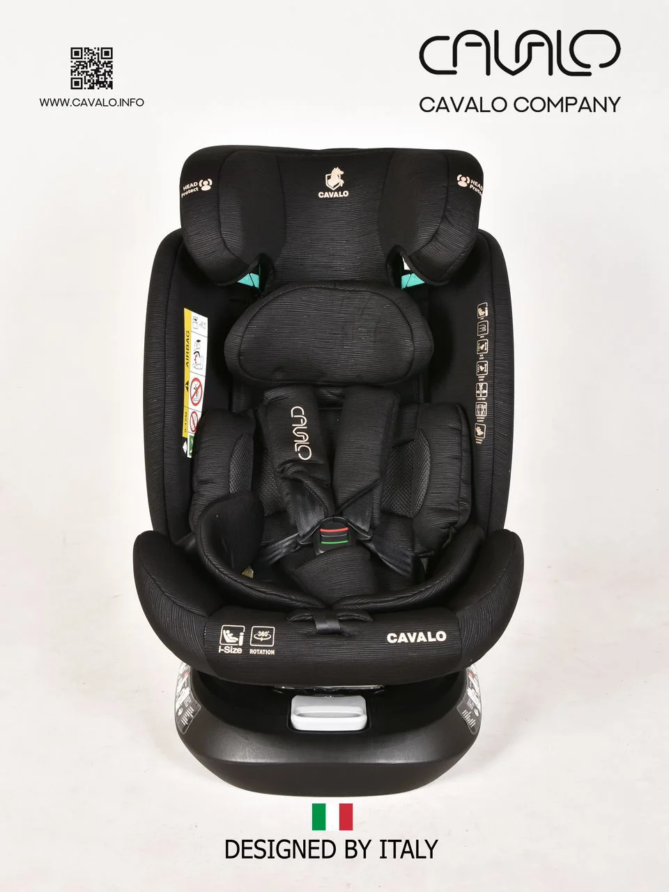 صندلی ماشین کاوالو ایتالیا G409 cavalo