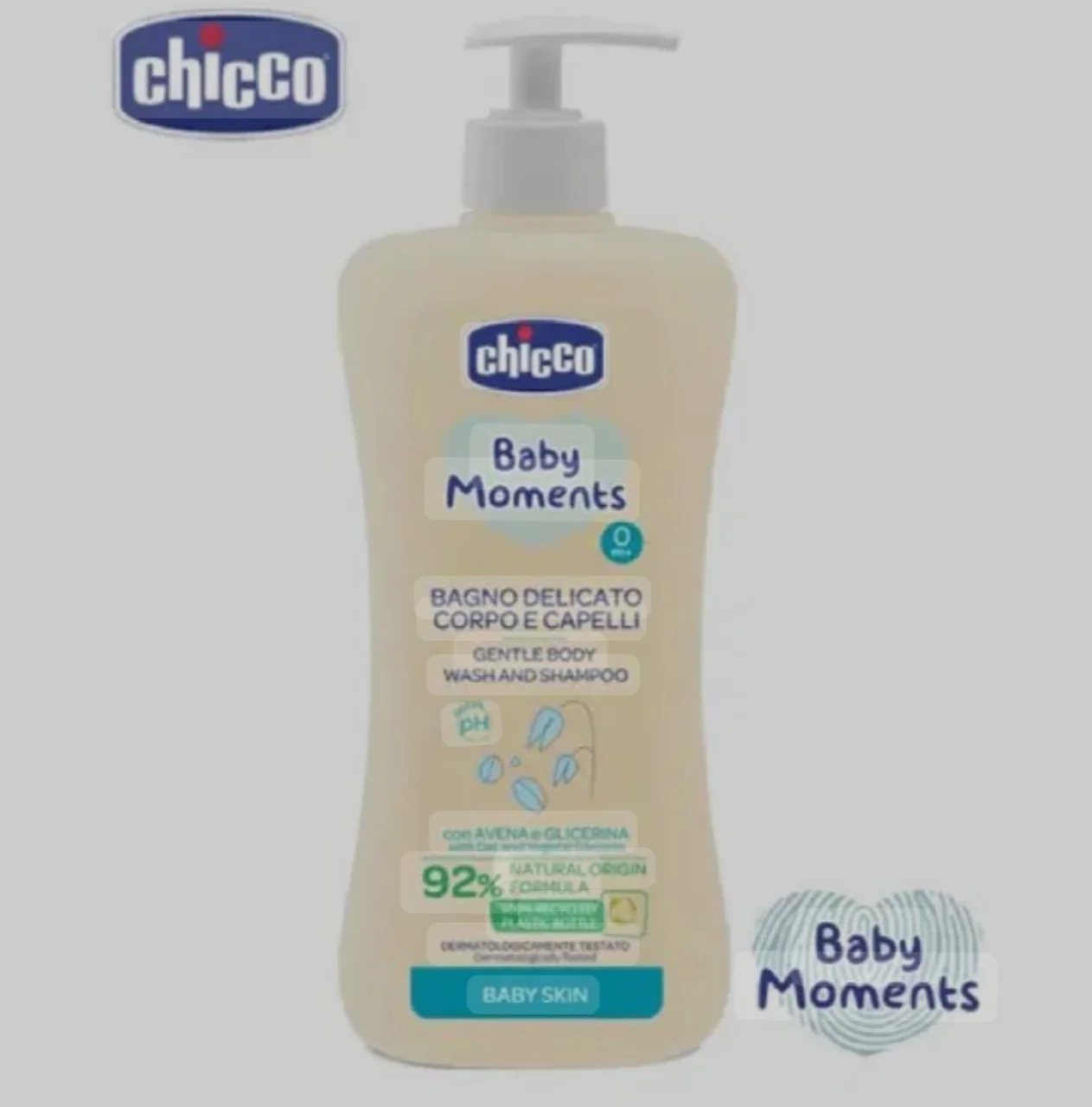 شامپو سر و بدن کودک چیکو مدل bagno حجم 500 میلی لیتر